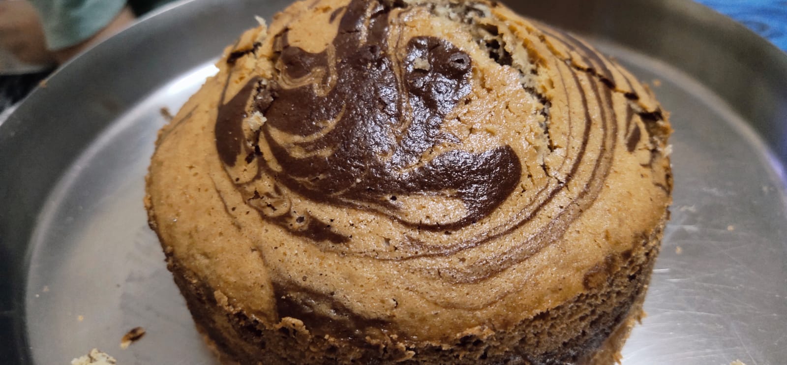 MARBAL EFFECT TEA TIME CAKE