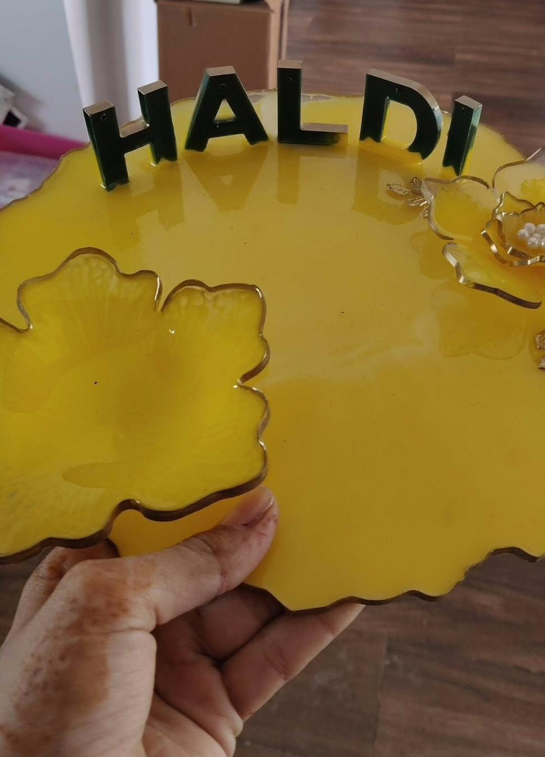Haldi plate